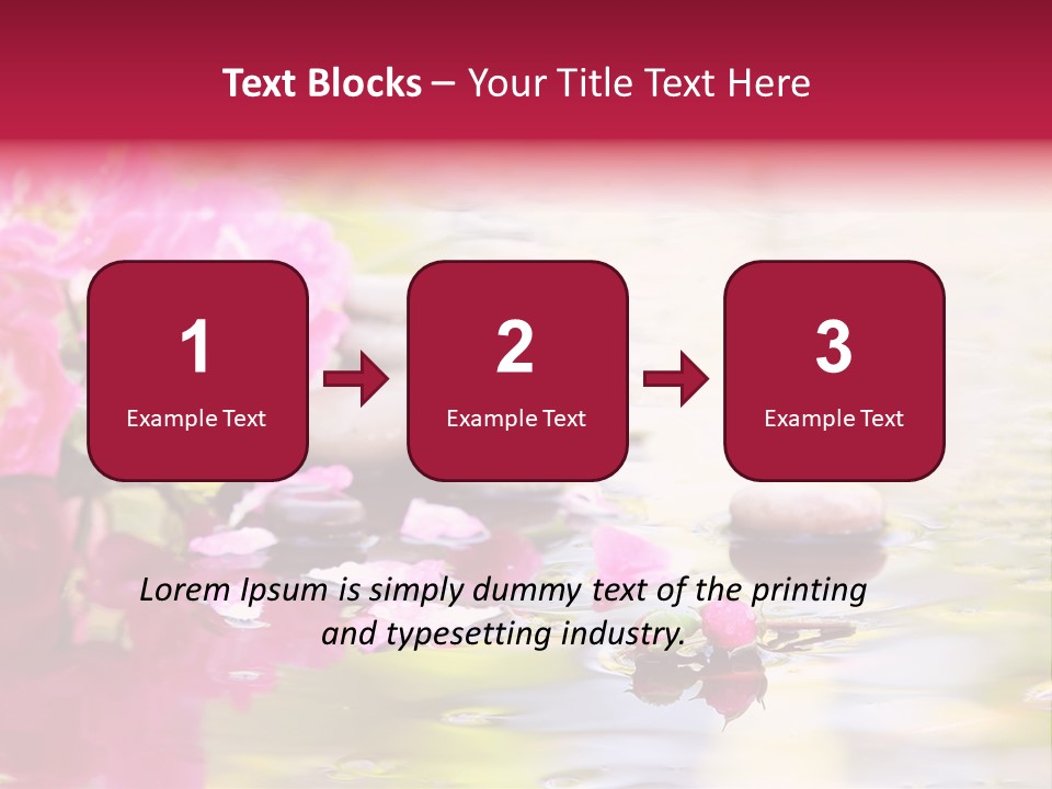 Wet Healthy Refreshing PowerPoint Template