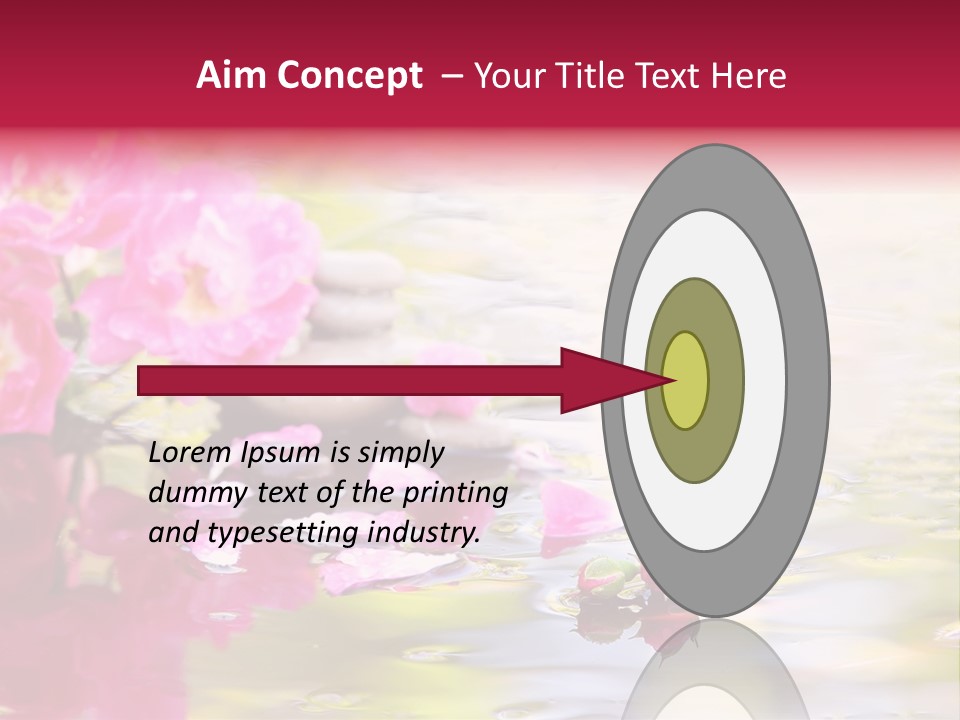 Wet Healthy Refreshing PowerPoint Template