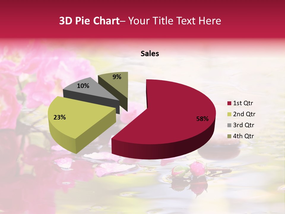 Wet Healthy Refreshing PowerPoint Template