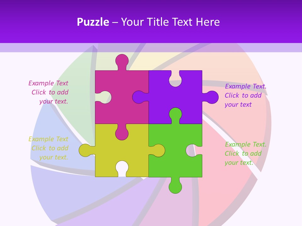 Abstract Part Paint PowerPoint Template