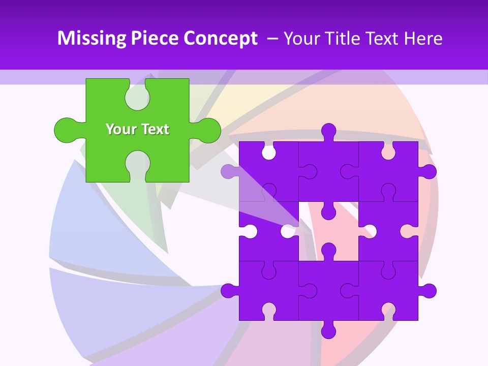 Abstract Part Paint PowerPoint Template