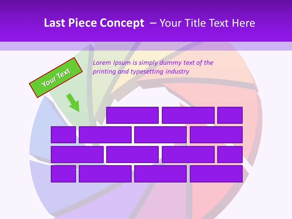 Abstract Part Paint PowerPoint Template