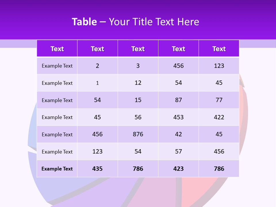 Abstract Part Paint PowerPoint Template
