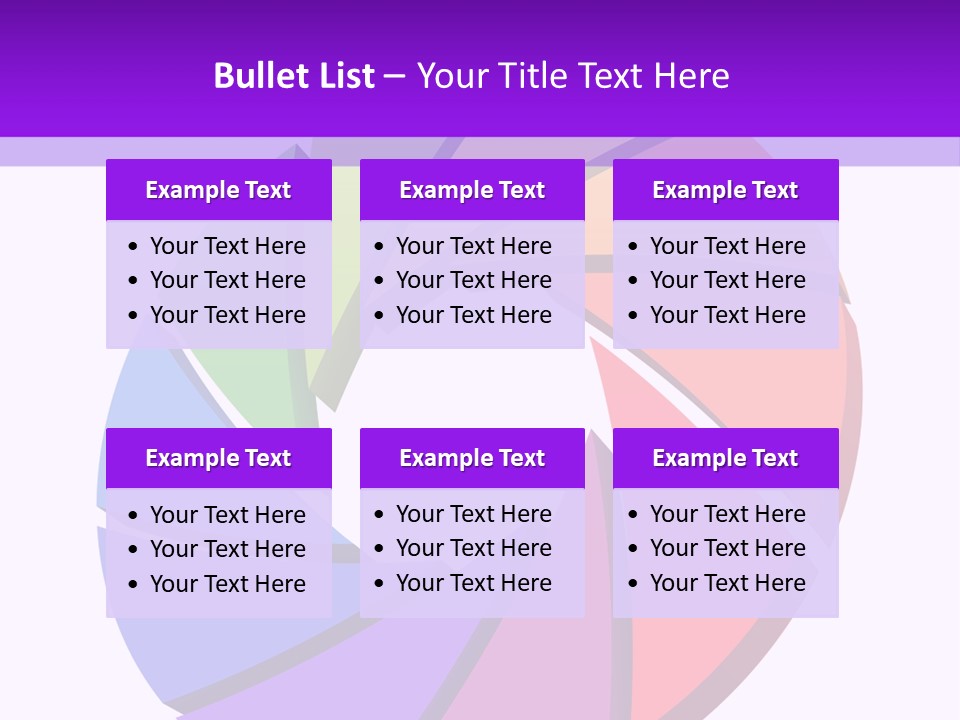 Abstract Part Paint PowerPoint Template