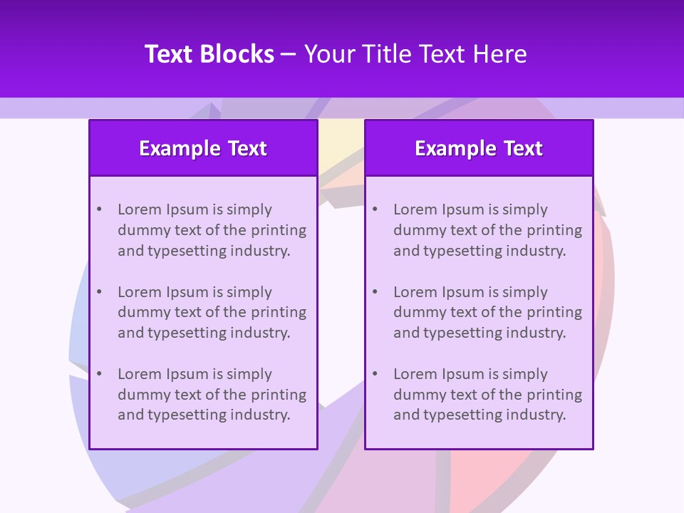 Abstract Part Paint PowerPoint Template