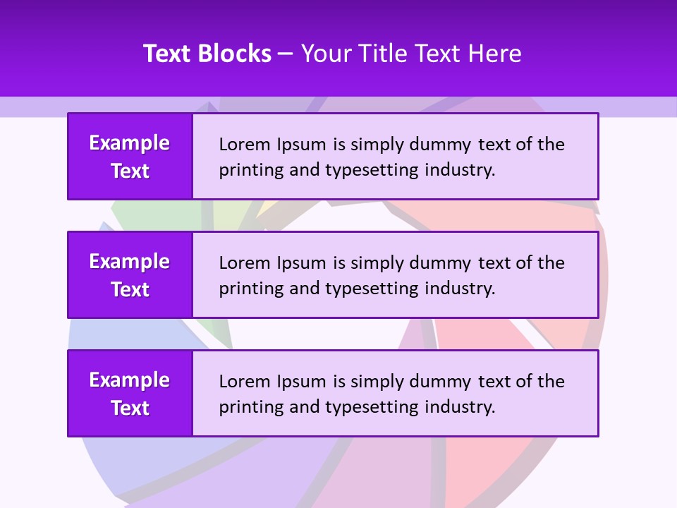 Abstract Part Paint PowerPoint Template