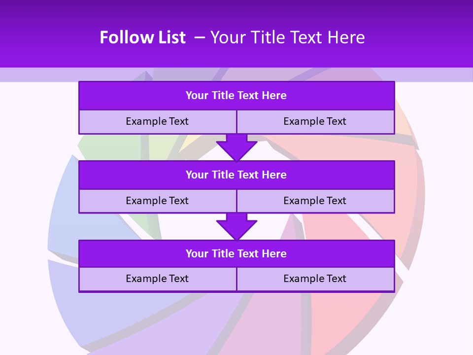 Abstract Part Paint PowerPoint Template