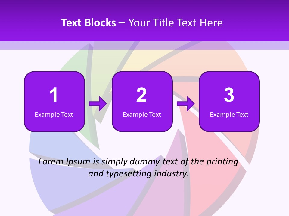 Abstract Part Paint PowerPoint Template