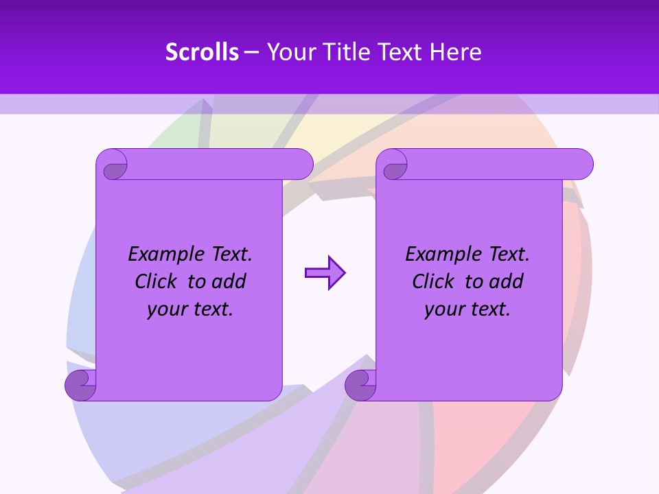 Abstract Part Paint PowerPoint Template