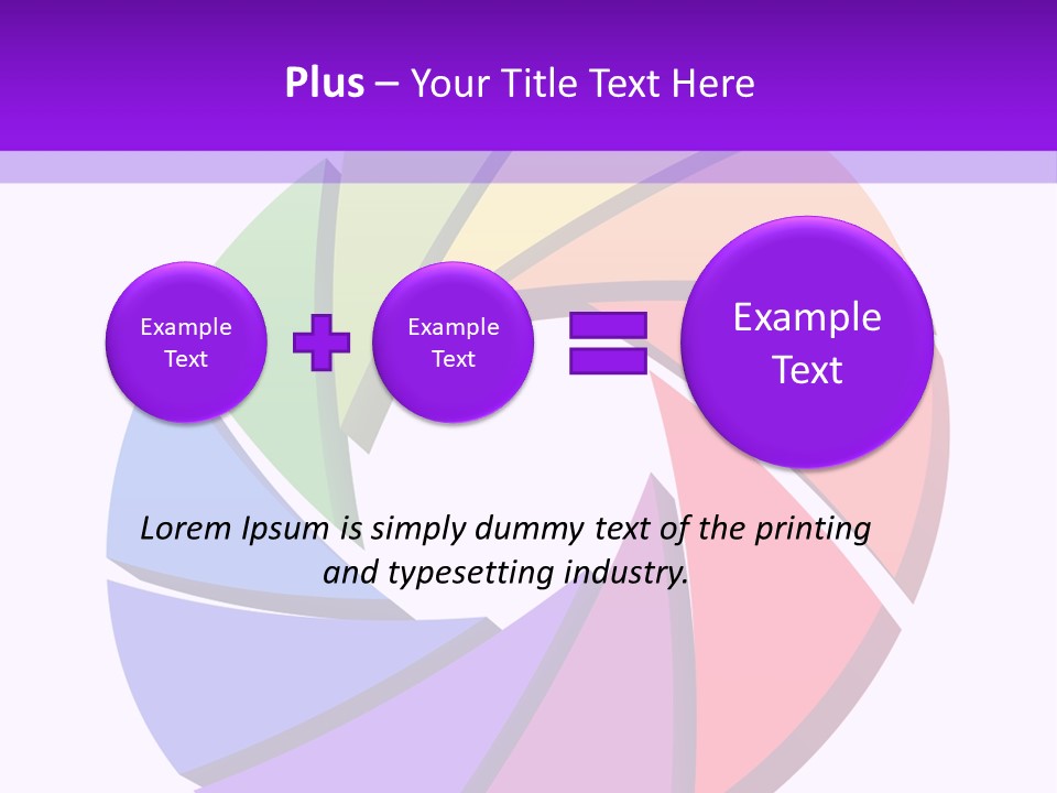 Abstract Part Paint PowerPoint Template