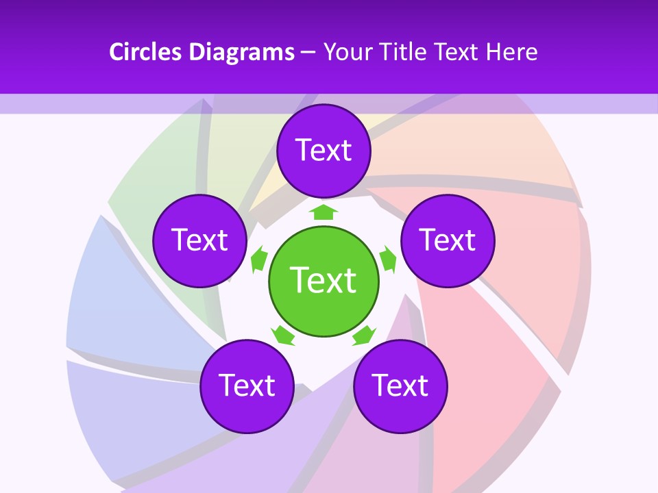 Abstract Part Paint PowerPoint Template
