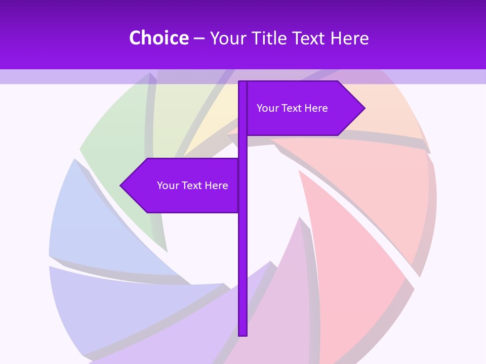Abstract Part Paint PowerPoint Template