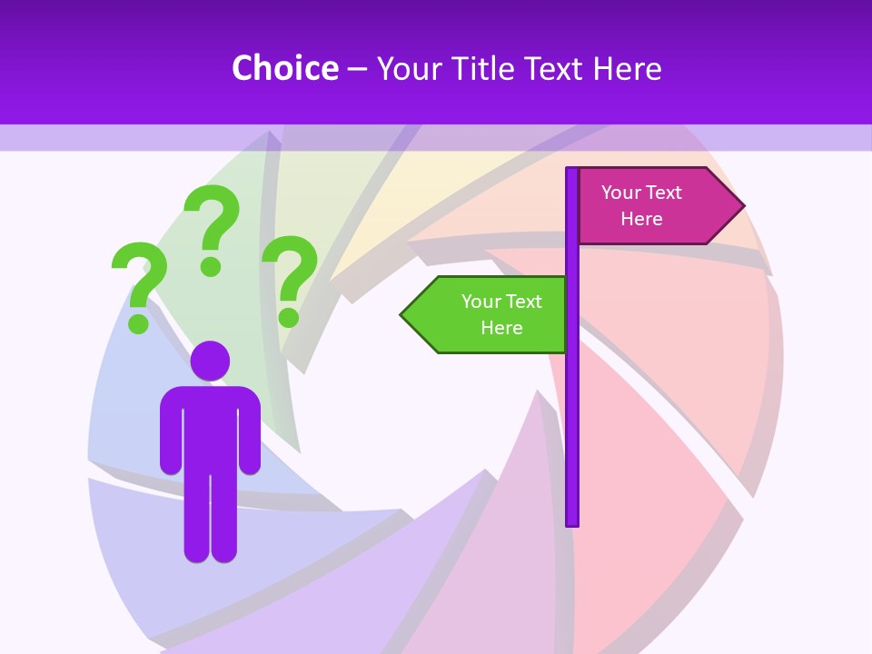Abstract Part Paint PowerPoint Template