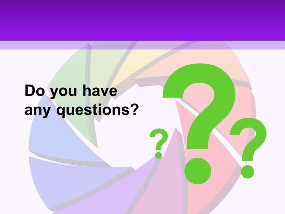 Abstract Part Paint PowerPoint Template