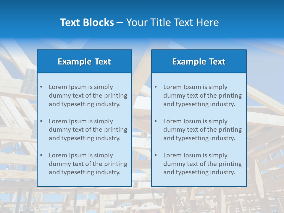 Reconstruction Technology Build PowerPoint Template