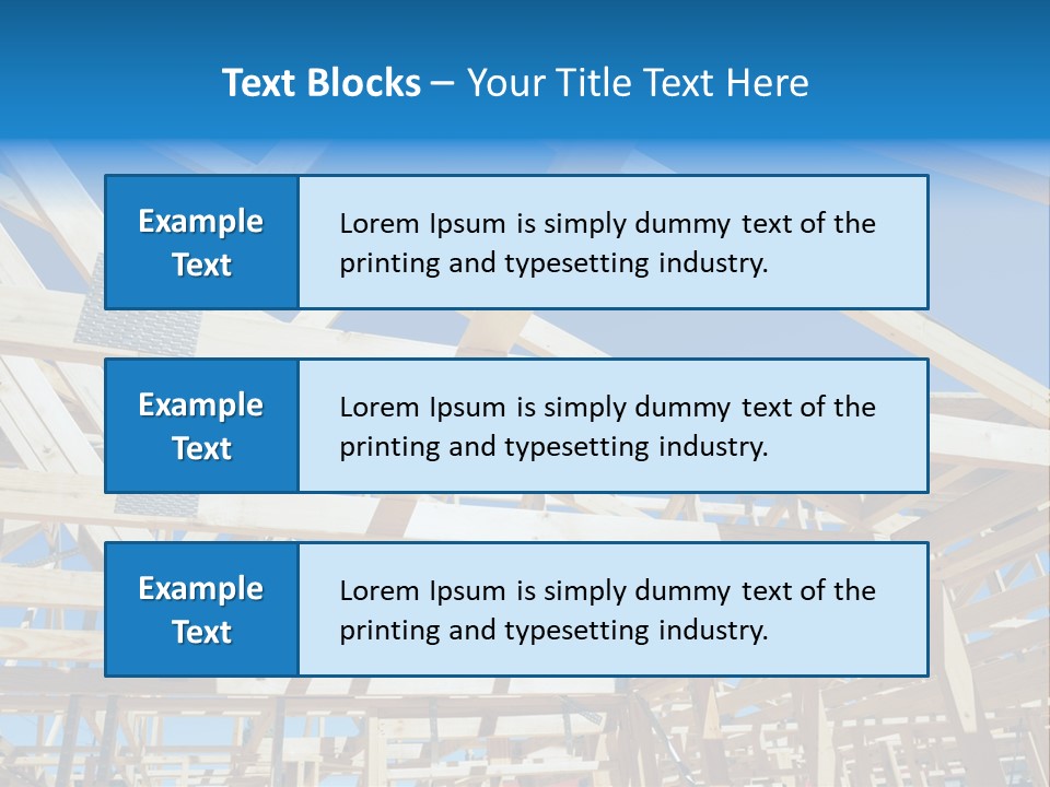 Reconstruction Technology Build PowerPoint Template