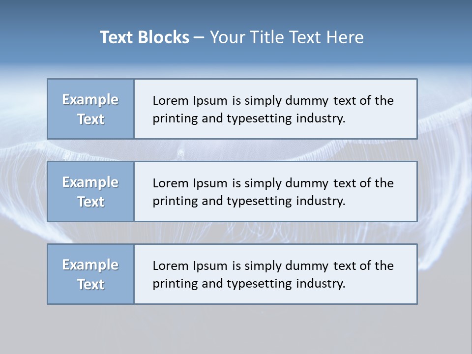 Wild Translucent Hanging PowerPoint Template