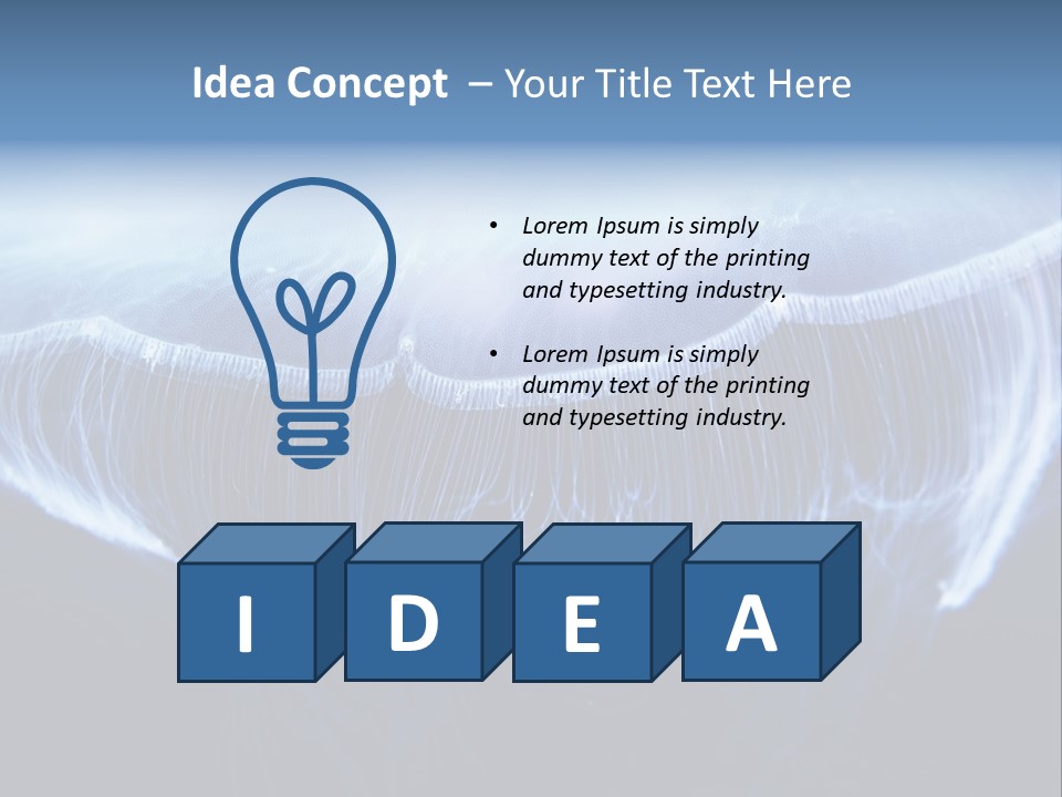 Wild Translucent Hanging PowerPoint Template