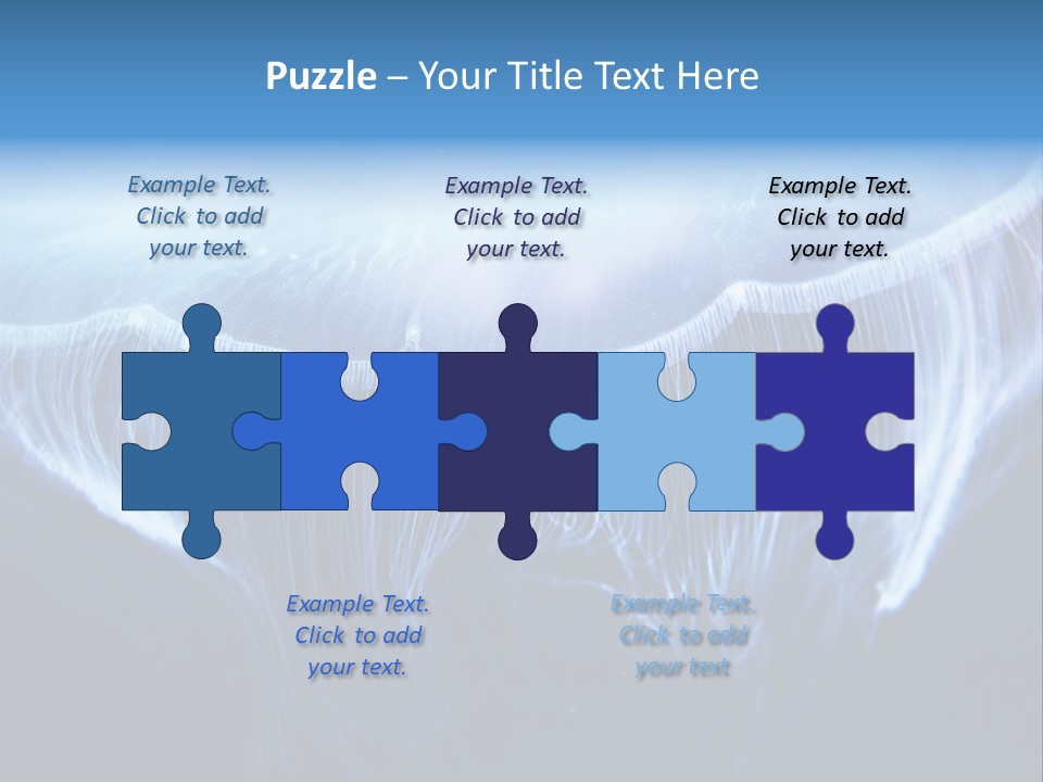 See Jellyfish Wild PowerPoint Template