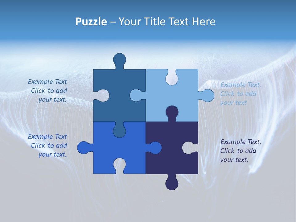 See Jellyfish Wild PowerPoint Template