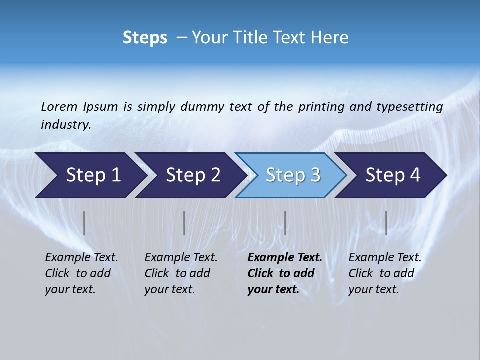 See Jellyfish Wild PowerPoint Template
