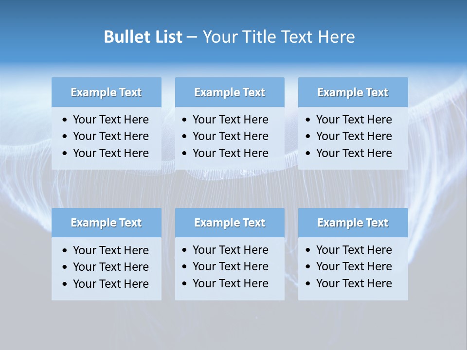 See Jellyfish Wild PowerPoint Template