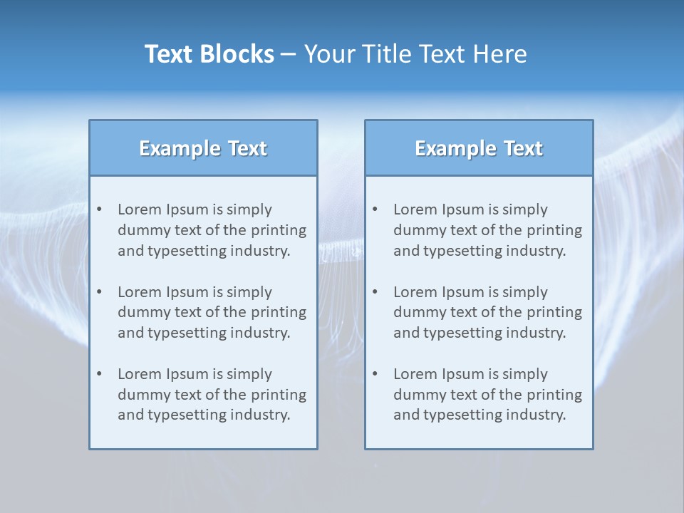 See Jellyfish Wild PowerPoint Template