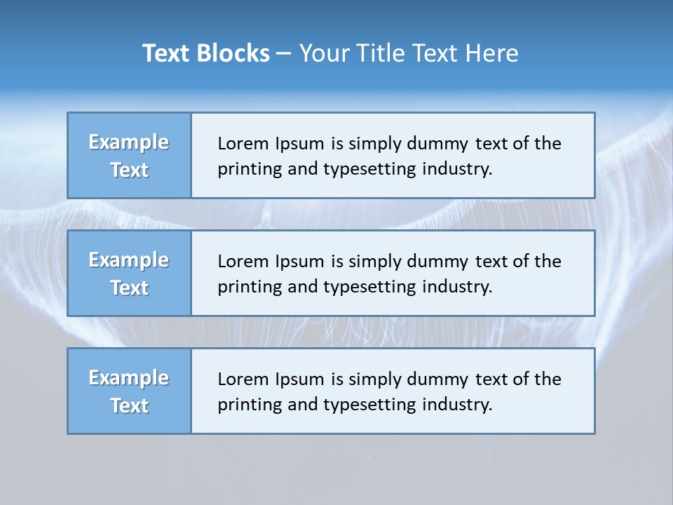 See Jellyfish Wild PowerPoint Template