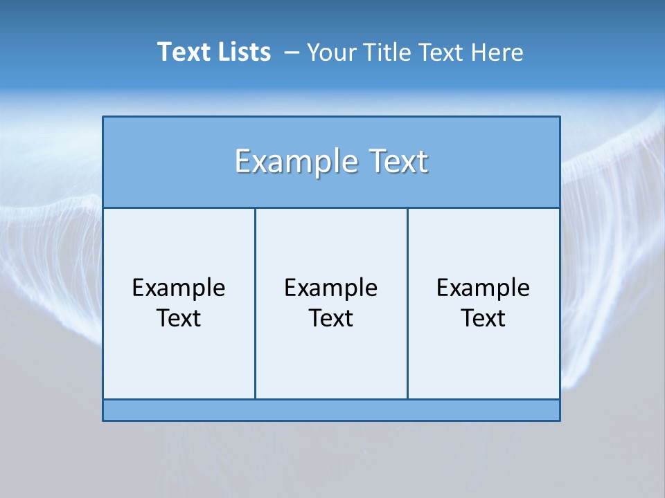 See Jellyfish Wild PowerPoint Template