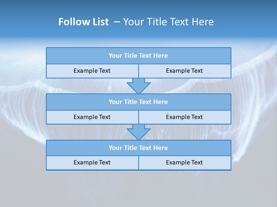 See Jellyfish Wild PowerPoint Template