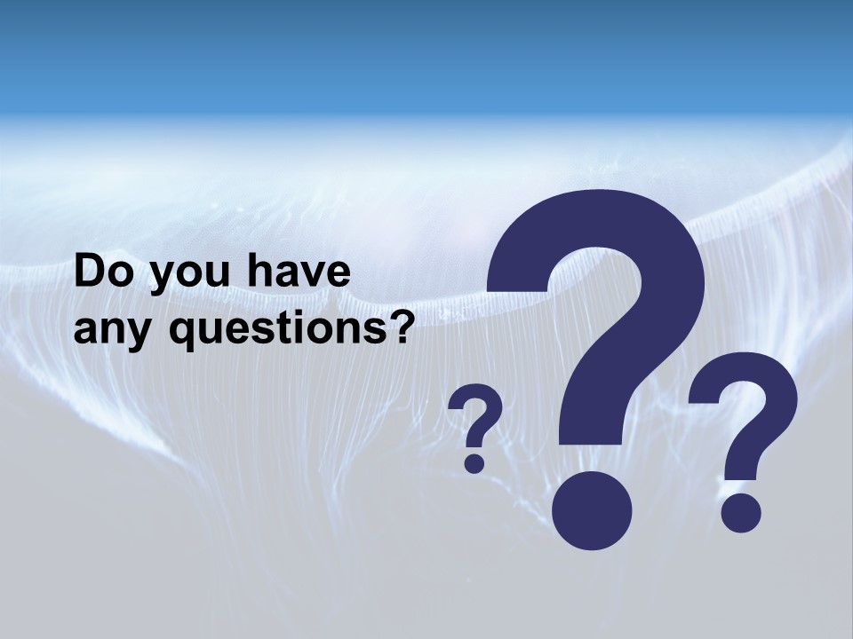 See Jellyfish Wild PowerPoint Template