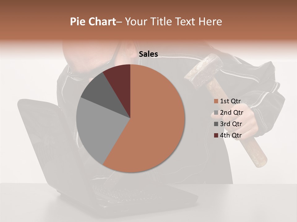 Password Work Male PowerPoint Template