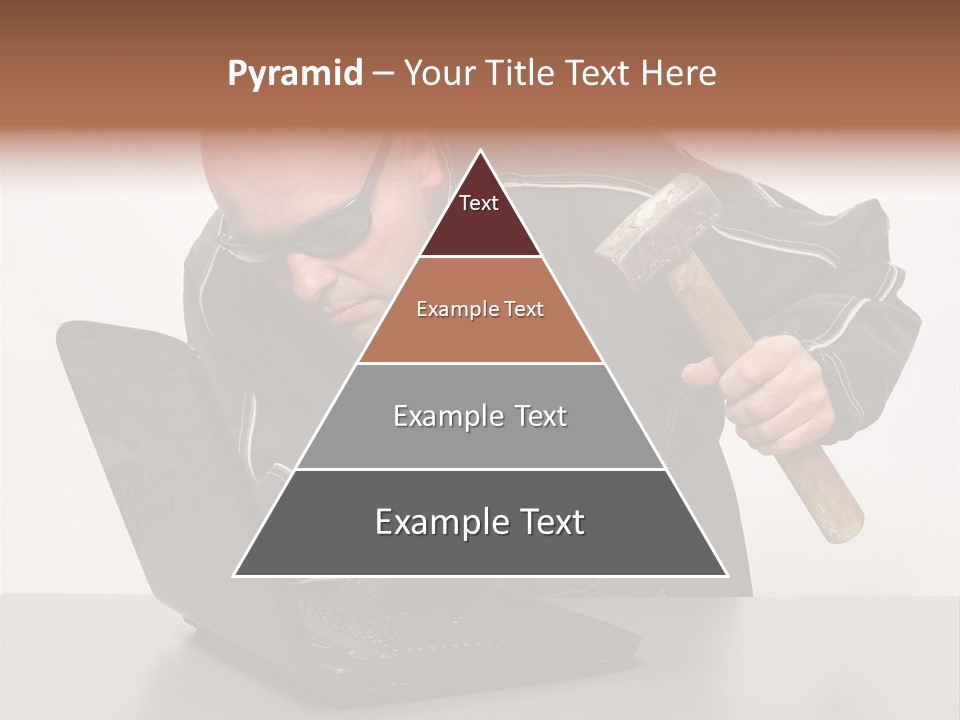 Password Work Male PowerPoint Template