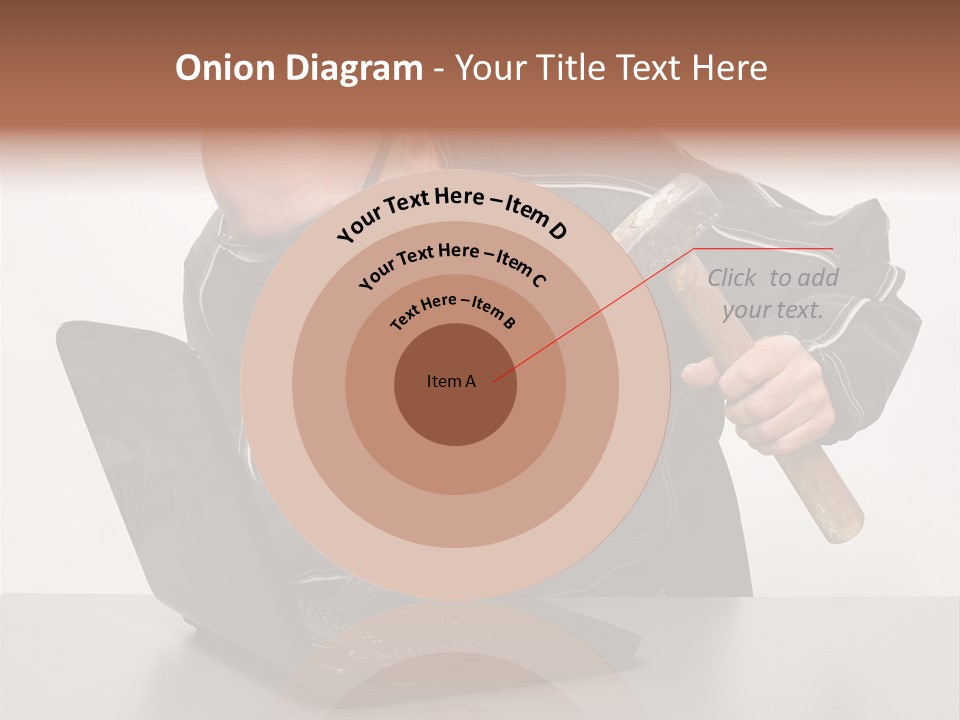 Password Work Male PowerPoint Template