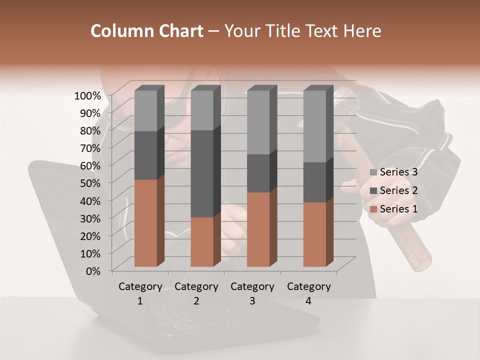 Password Work Male PowerPoint Template