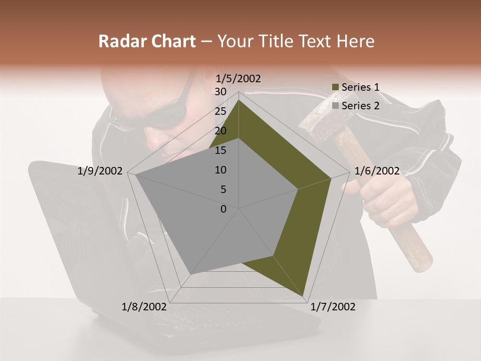 Password Work Male PowerPoint Template