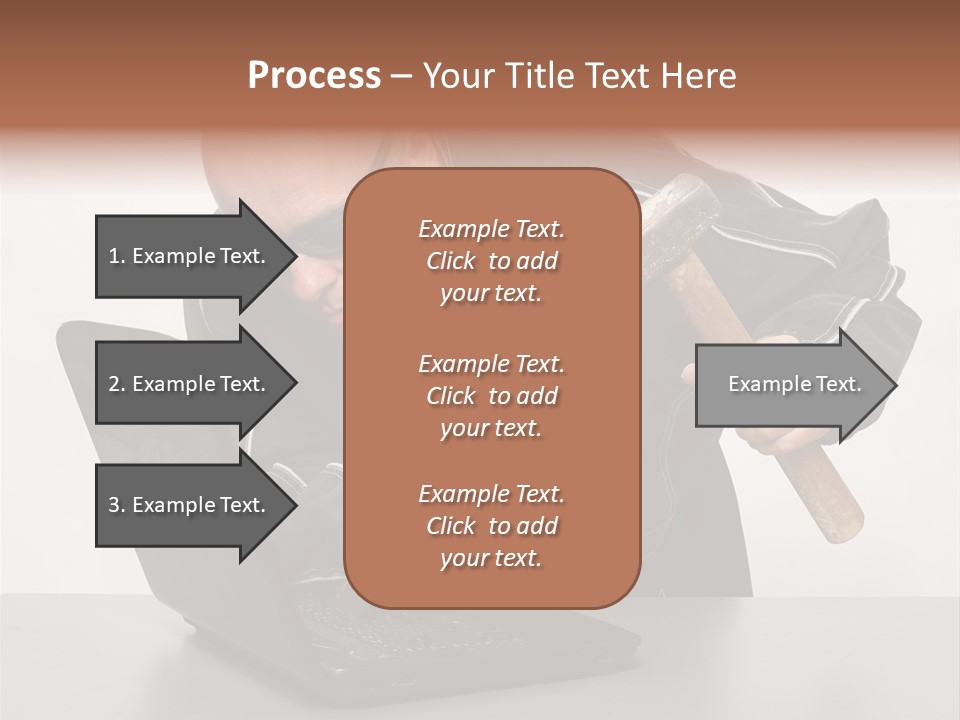 Password Work Male PowerPoint Template