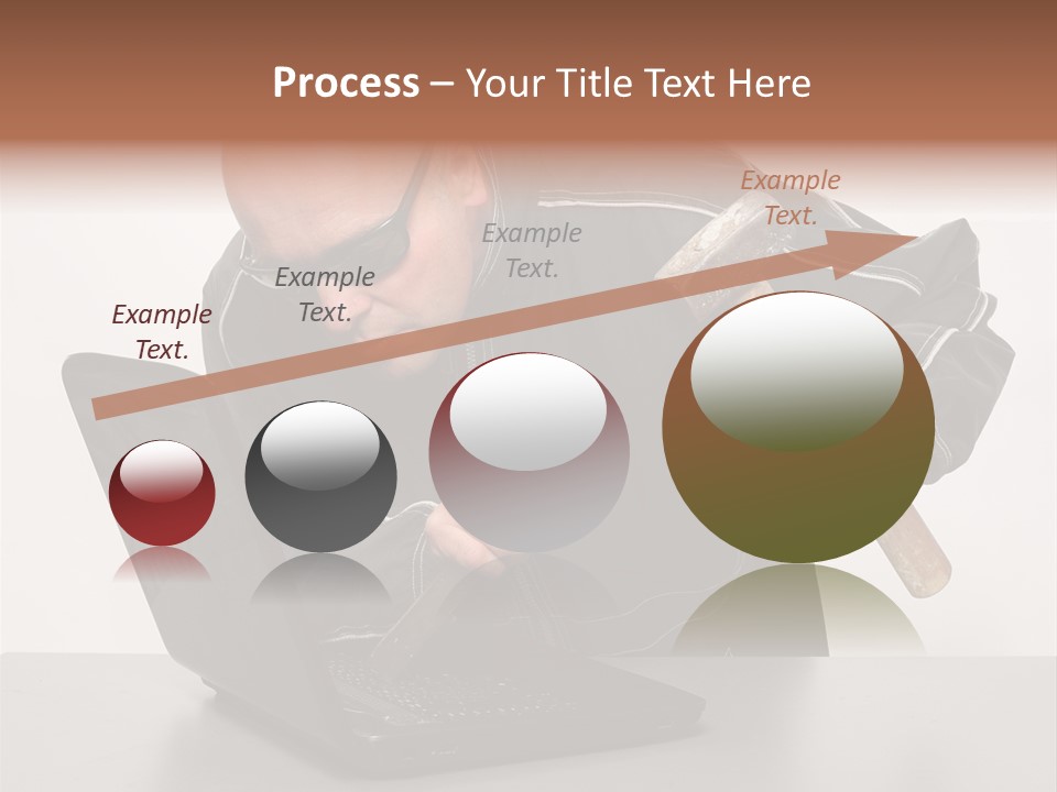 Password Work Male PowerPoint Template