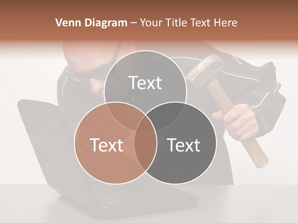 Password Work Male PowerPoint Template