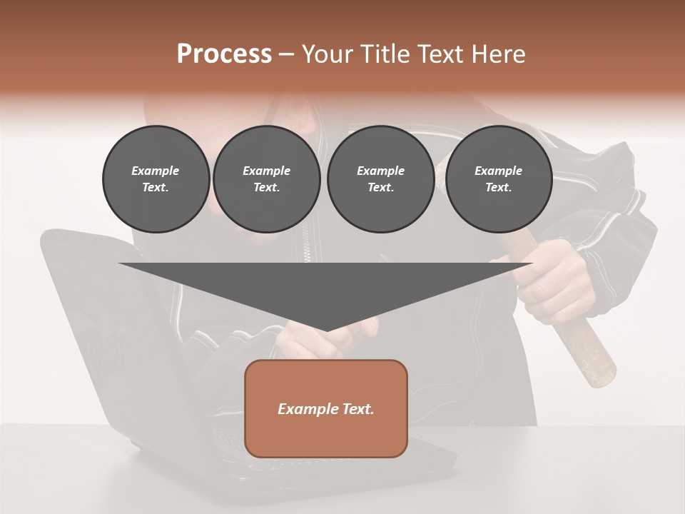 Password Work Male PowerPoint Template