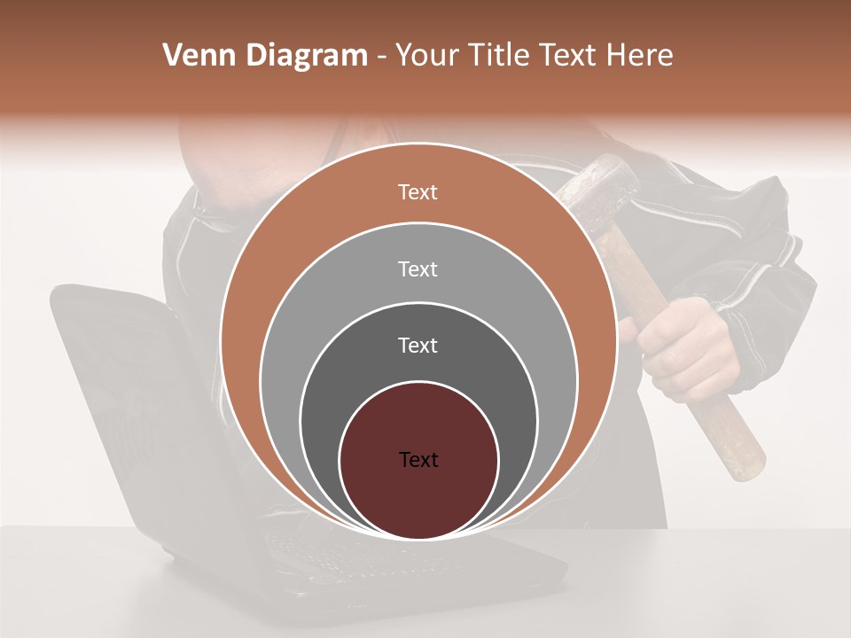 Password Work Male PowerPoint Template