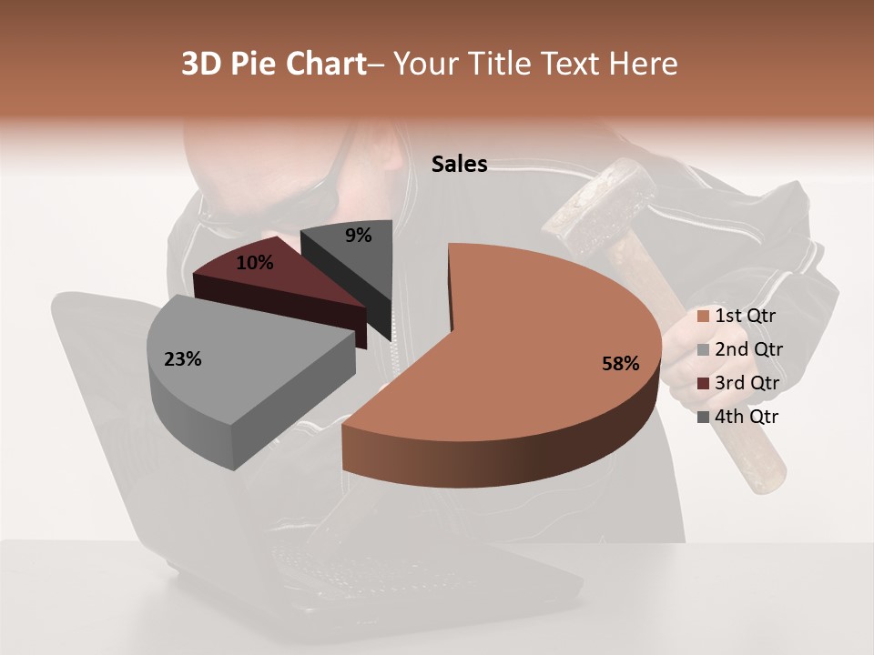 Password Work Male PowerPoint Template