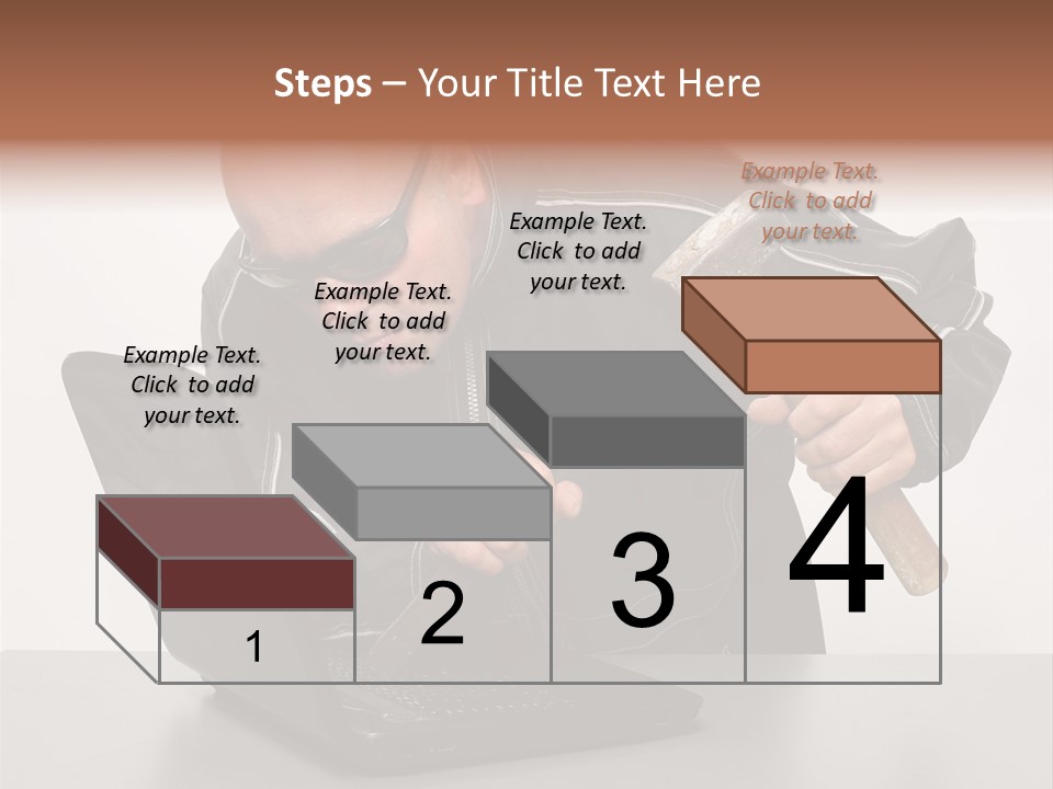 Password Work Male PowerPoint Template
