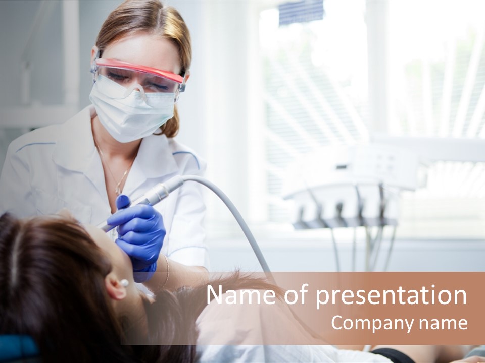 Care Examine Indoors PowerPoint Template