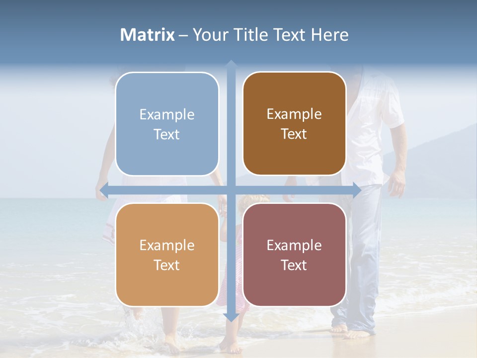 Waterside Journey Child PowerPoint Template