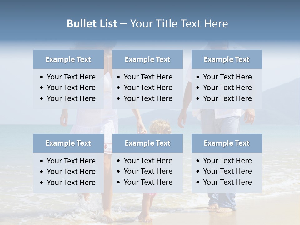 Waterside Journey Child PowerPoint Template