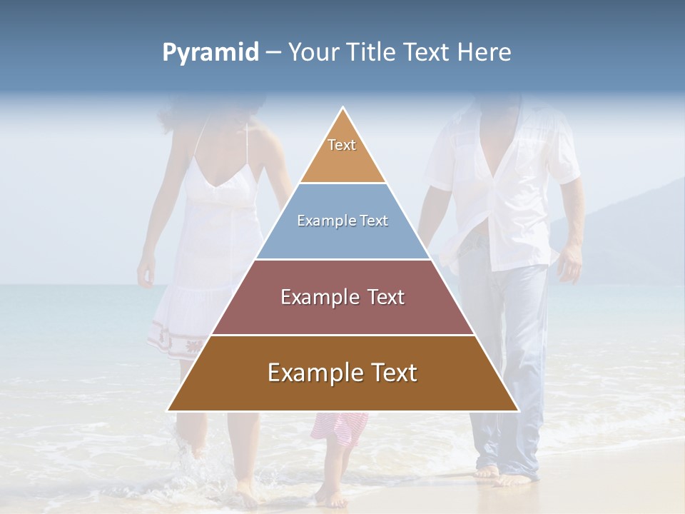 Waterside Journey Child PowerPoint Template