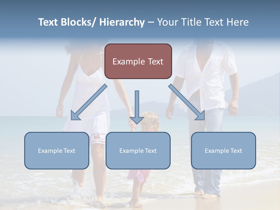 Waterside Journey Child PowerPoint Template