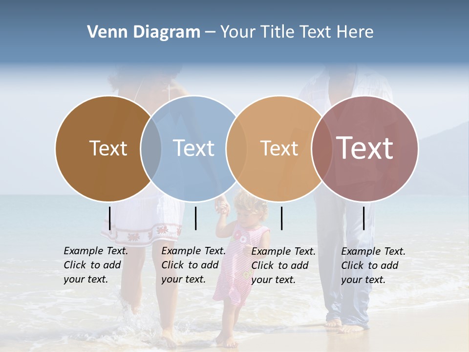 Waterside Journey Child PowerPoint Template