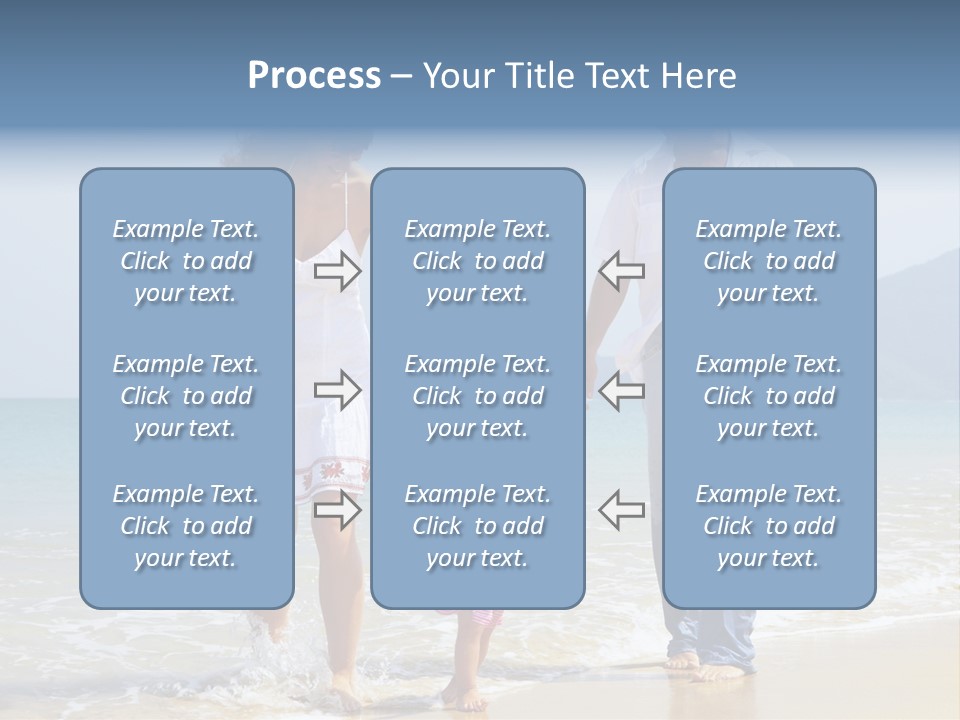 Waterside Journey Child PowerPoint Template